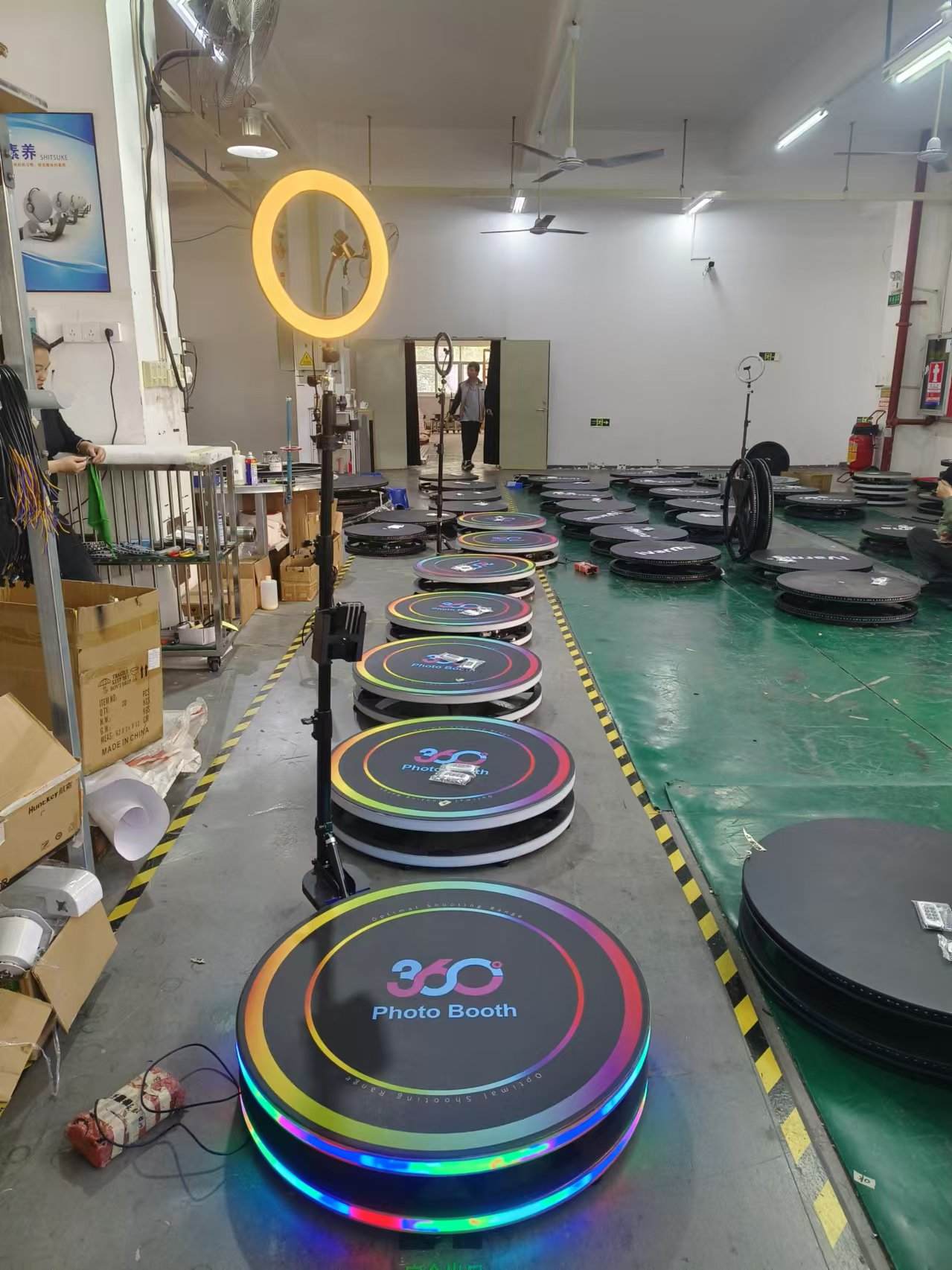 Avtomatik 360 kamera foto kabinəsi