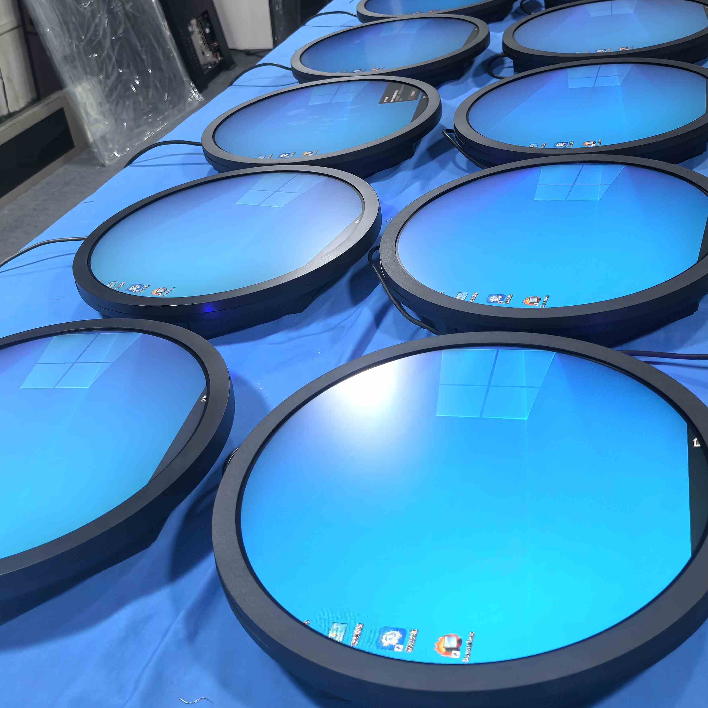 Dairəvi 23.6 düymlük LCD kapasitif sensoru ekranı